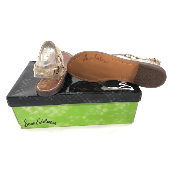 Sam Edelman Women's Greta Jute Met Lea Flat Sandal - Picture 2 of 7